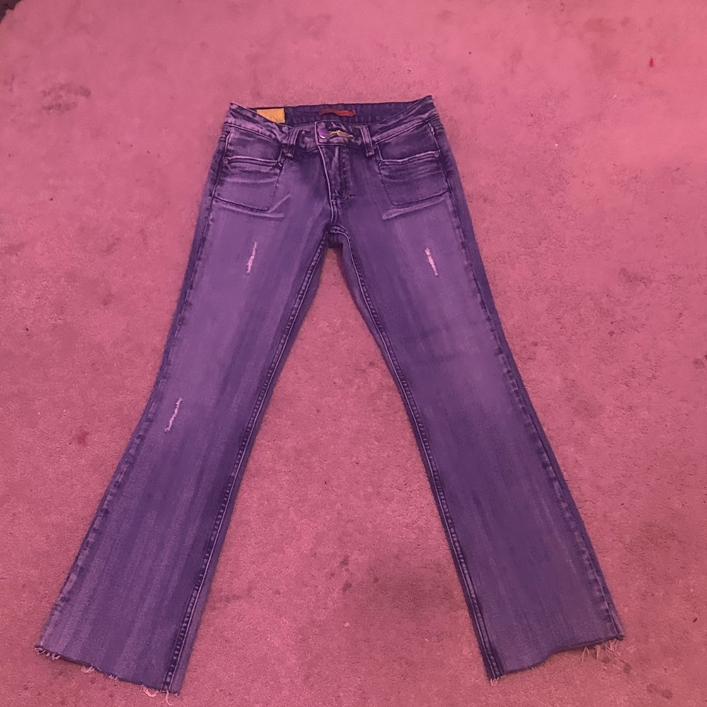 Vigoss Women's Flare Jeans in Blue